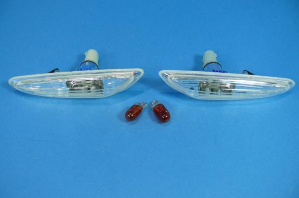 Seitenblinker weiß passend für BMW 3er E46 Limousine/Touring ab 10/01