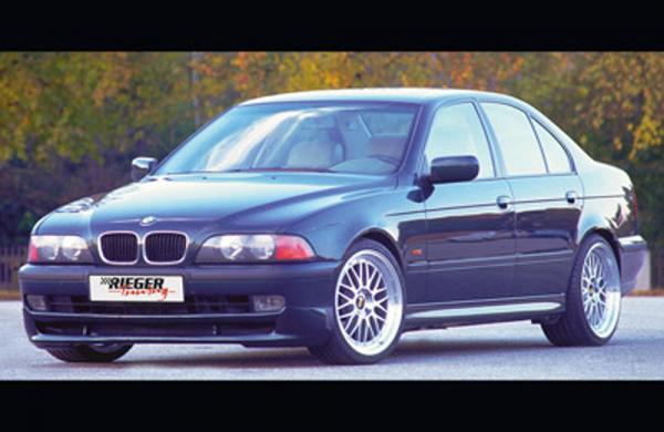 RIEGER Spoilerlippe passend für BMW 5er E39 (nur für Fzg. mit eckige Nebelscheinwerfer)