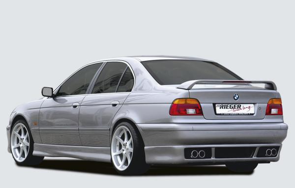 RIEGER Rear skirt extension fit for BMW 5er E39 Sedan NOT M-Tech