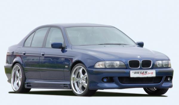 RIEGER Seitenschweller (mit Schacht und 2 Ausschnitten) LINKS passend für BMW 5er E39 Limousine / Touring