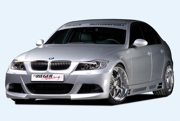 RIEGER Türschweller RECHTS BMW 3er E90 Limousine / Touring (mit Schacht und 2 Ausschnitten)