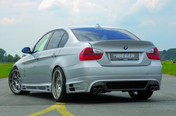 RIEGER Türschweller RECHTS BMW 3er E90 Limousine / Touring (mit Schacht und 2 Ausschnitten)
