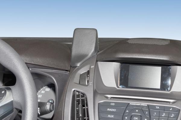 KUDA Telefon/Navikonsole passend für Ford Transit Connect ab 12/2013 Leder schwarz