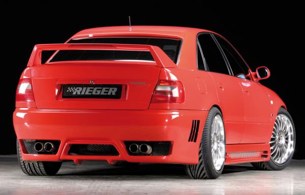 RIEGER Heckscheibenblende passend für Audi A4 Typ B5 Limousine
