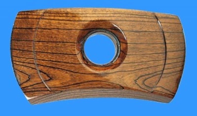 Lenkradabdeckung Zebrano passend für Mercedes R/W107-116 / W123 bis 1980