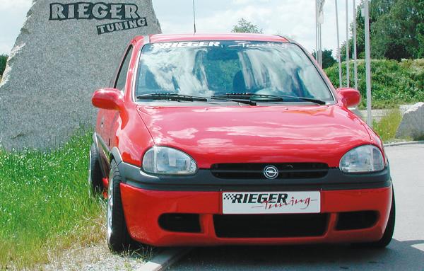 RIEGER Spoileransatz Variante 2 passend für Opel Corsa B 3-trg Bj. 02.93-09.96 (bis Modell 97)