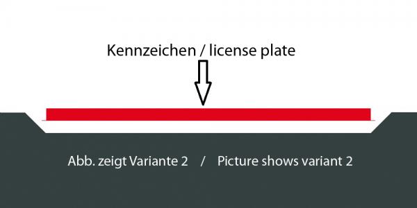 RIEGER Spoileransatz Variante 2 passend für Opel Corsa B 3-trg Bj. 02.93-09.96 (bis Modell 97)