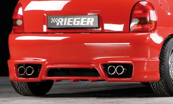 RIEGER Heckschürze passend für Opel Corsa B