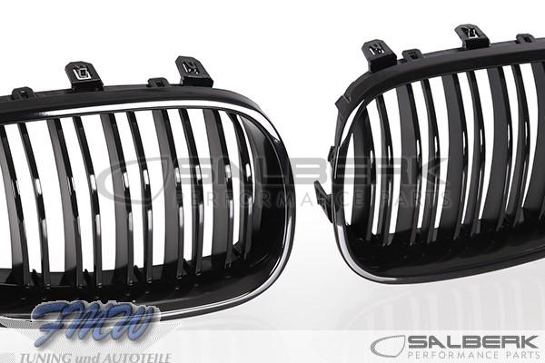 Shadow-Line Kidney black fit for BMW 5er E60/E61 Sedan/Touring