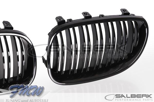 Shadow-Line Kidney black fit for BMW 5er E60/E61 Sedan/Touring