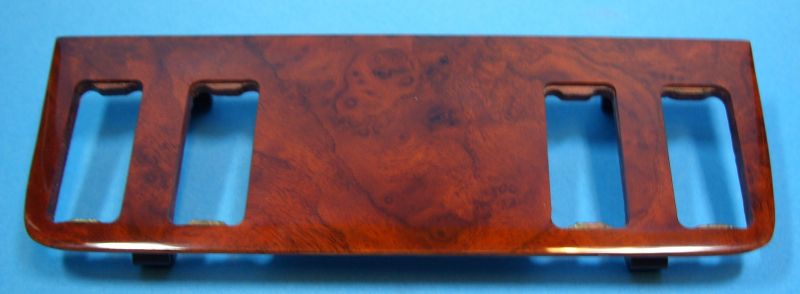Switch panel from burled wood 2L/2R fit for Mercedes W123