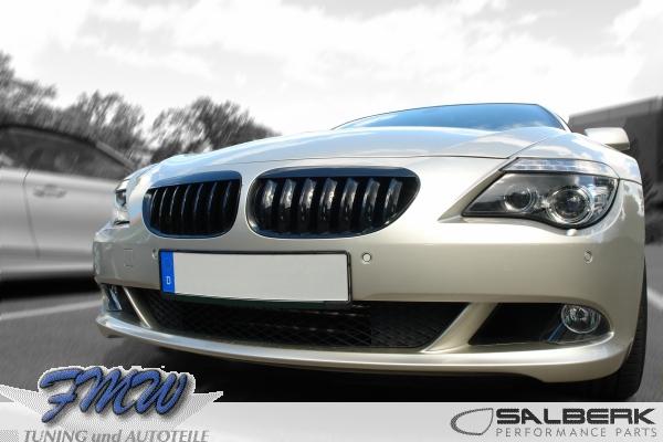 Shadow-Line Niere glänzend schwarz passend für BMW 6er E63/E64