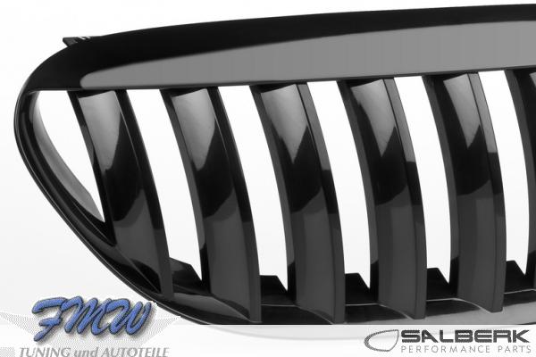 Shadow-Line Niere glänzend schwarz passend für BMW 6er E63/E64