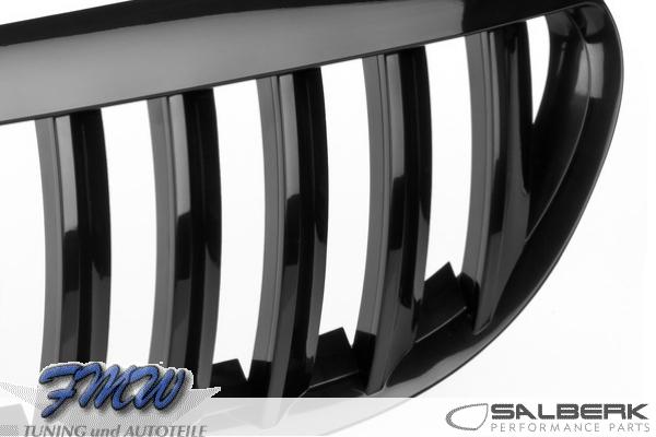 Shadow-Line Niere glänzend schwarz passend für BMW 6er E63/E64