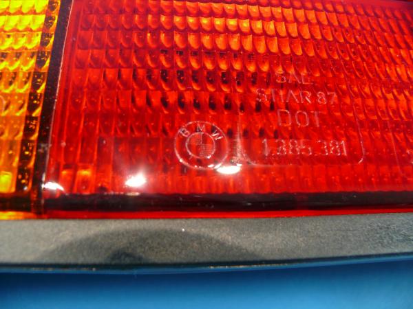 Rückleuchte links BMW 3er E30 ab 8/87, Cabrio ab 11/90