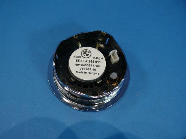 Hochton Lautsprecher schwarz mit Chromrahmen BMW 3er E36