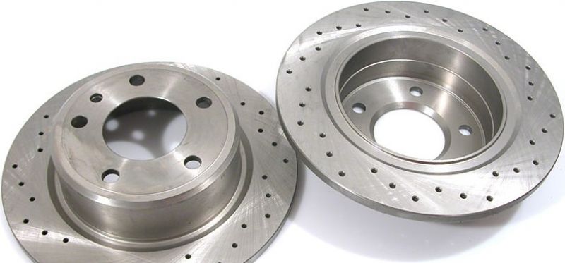 Zimmermann Brake disc drilled rear 2pcs 282x12mm fit for BMW 3er E30 M3