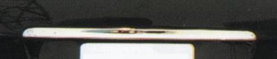 Chrome Trunk Lid moulding Mercedes W210 Sedan