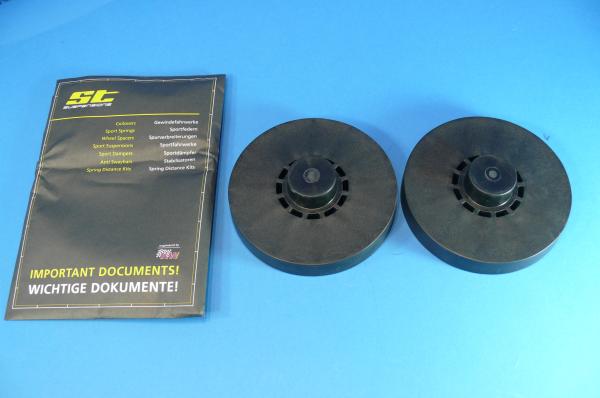 ST 15mm Höherlegung HINTEN passend für Audi A6 4B, BMW E36 E46 X3, VW Passat (3BG)
