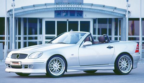 RIEGER front spoiler extension fit for Mercedes SLK R170 09.96-12.00