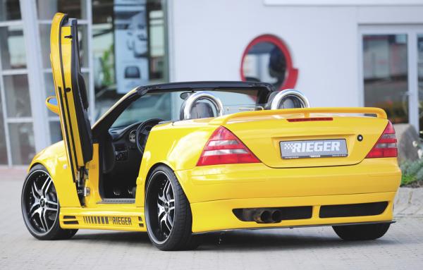 RIEGER Heckansatz passend für Mercedes SLK R170 09.96-12.00