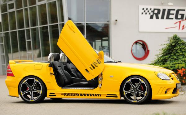 RIEGER Seitenschweller RECHTS passend für Mercedes SLK R170
