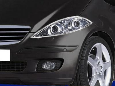Scheinwerferrahmen chrom 2tlg Mercedes W169 A-Klasse