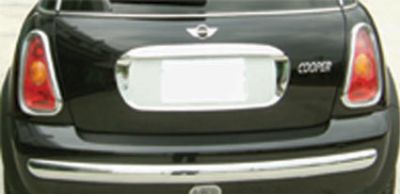 Chrome number rim for Mini one