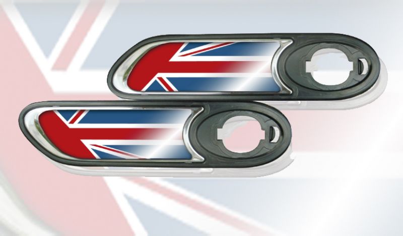 Side Lamp Rim Union Jack Mini R50/R52/R53