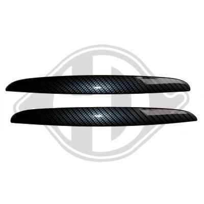 Grillhalter carbonlook passend für BMW 3er E90/E91 Bj. 2005-2008