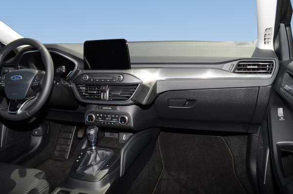 KUDA Phone console fit for Ford Focus from Bj. 2018/ Kuga from 2020 artificial leather black