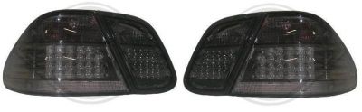 Rückleuchten LED klar schwarz passend für Mercedes W208 CLK