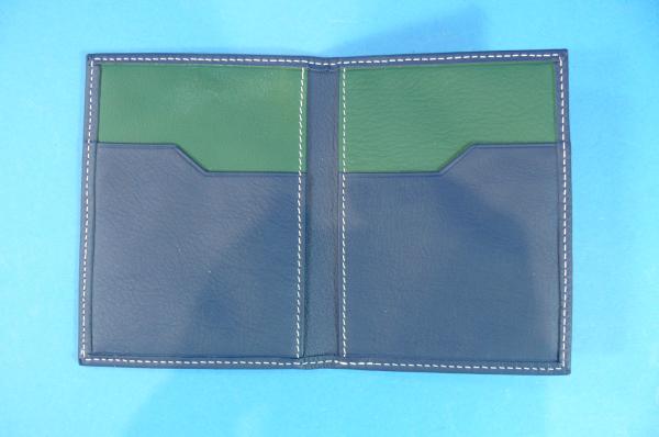 ALPINA Fahrzeugscheinmappe Leder mit Alpina Emblem