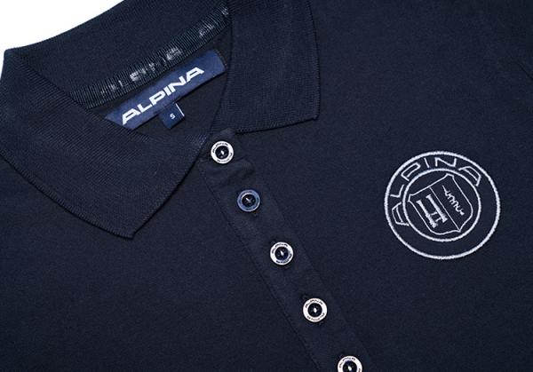ALPINA Polo Shirt dunkelblau, Damen Größe L