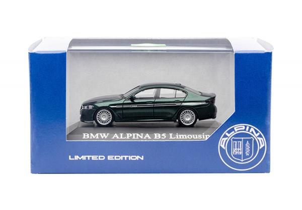 ALPINA Modellauto BMW ALPINA B5 Limousine (G30), Grün, 1:87, Limited Edition