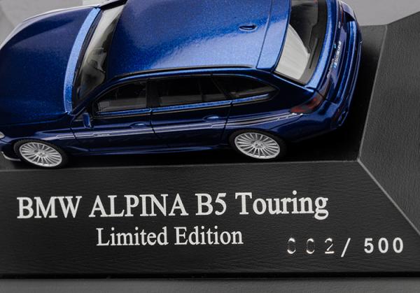 ALPINA Scale Model BMW ALPINA B5 Touring (G31), Blue, 1:87, Limited Edition