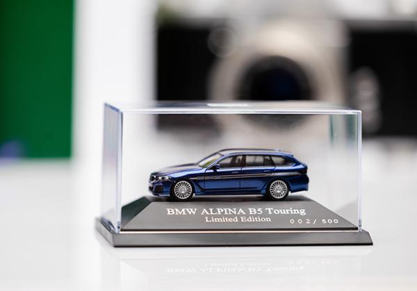 ALPINA Scale Model BMW ALPINA B5 Touring (G31), Blue, 1:87, Limited Edition