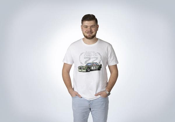ALPINA CLASSIC T-Shirt "CSL" white Unisex size S