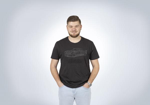 ALPINA CLASSIC T-Shirt "CSL" black Unisex size M