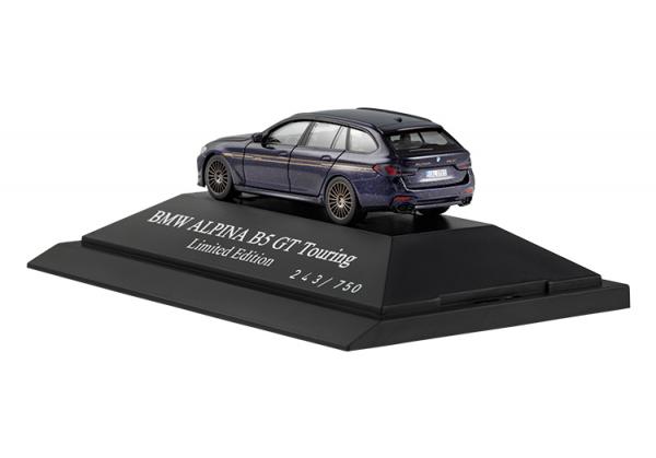 ALPINA Scale Model BMW ALPINA B5 GT Touring „Daytonaviolett“ 1:87,  LIMITED EDITION