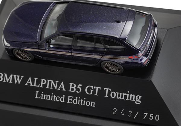 ALPINA Scale Model BMW ALPINA B5 GT Touring „Daytonaviolett“ 1:87,  LIMITED EDITION