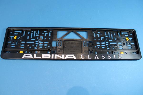 ALPINA License Plate Holder "ALPINA CLASSIC"