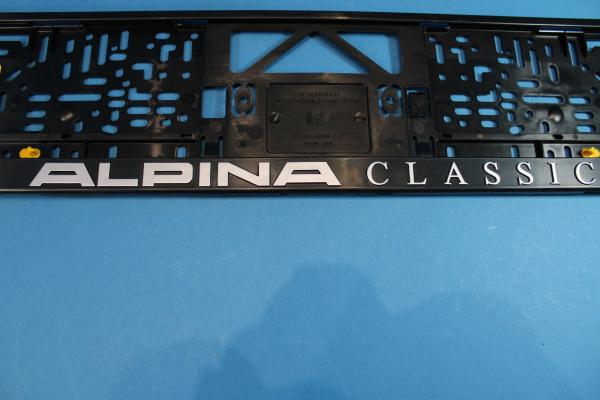 ALPINA License Plate Holder "ALPINA CLASSIC"