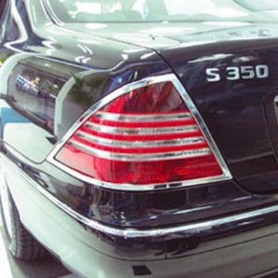 Chrom Rücklichtrahmen 2tlg Mercedes W215 CL