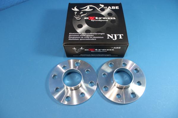 NOVUS Spurverbreiterung 20mm LK 4x100 / 4x108 passend für AUDI / BMW / SEAT / VW mit ABE