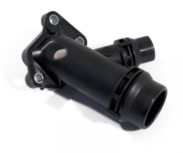 Anschlussflansch für Wasserschlauch am Zylinderkopf BMW E38 E39 E46 E53 E60 E61 E63 E64 E65 E66 E70 E71 E83 E87 E90 E91 E92 E93
