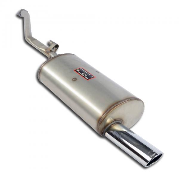 SUPERSPRINT Rear exhaust 90x70mm fit for BMW 3er E30 318i (Engine M40) (Sedan - Coupè -Touring - Cabrio) '87 -