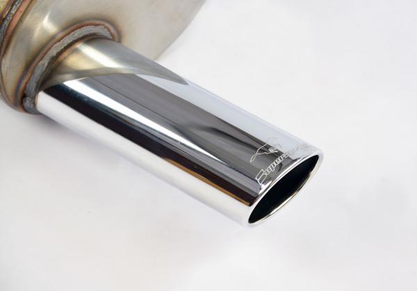 SUPERSPRINT Rear exhaust 90x70mm fit for BMW E30 318is (M42 Engine) '89 - '91