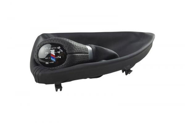 M-Tech. leather gearhandle 6 Speed with bag BMW E81 / E82 / E87 / E88