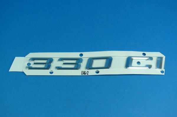 330ci Emblem zum kleben BMW 3er E46 330Ci Coupé